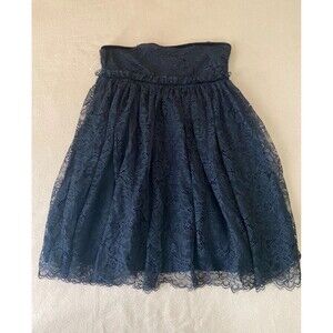 FREE PEOPLE Emma Babydoll Black Lace Dress, Medium, $250 NWT